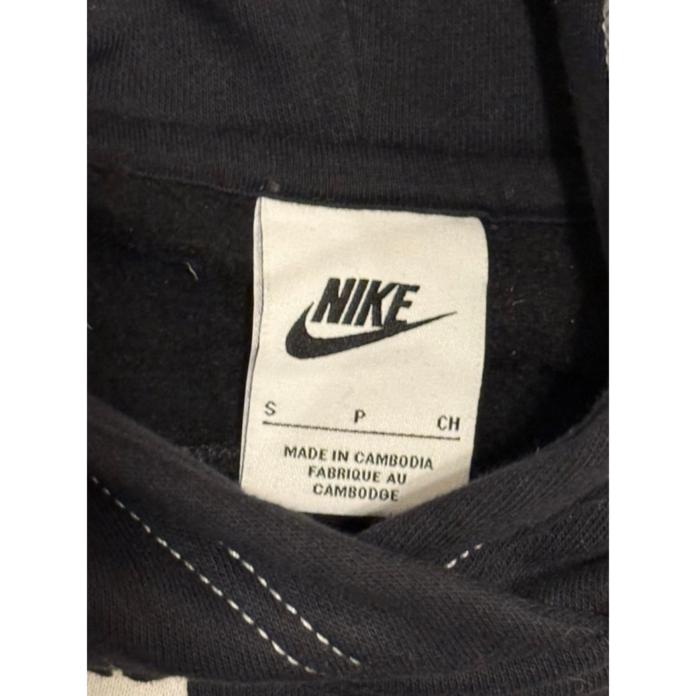 Nike Sportswear Womens Double Swoosh Pullover Fleece Hoodie Size S DM3313-010 - Picture 7 of 7